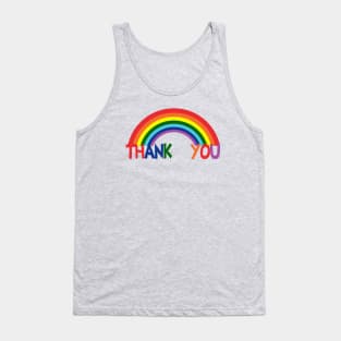 Thank You Rainbow Support Tank Top